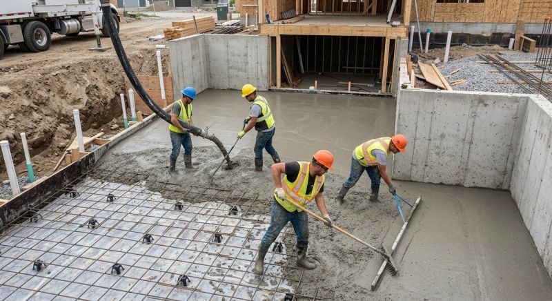 Basement Concrete Installation in Boynton Beach, FL