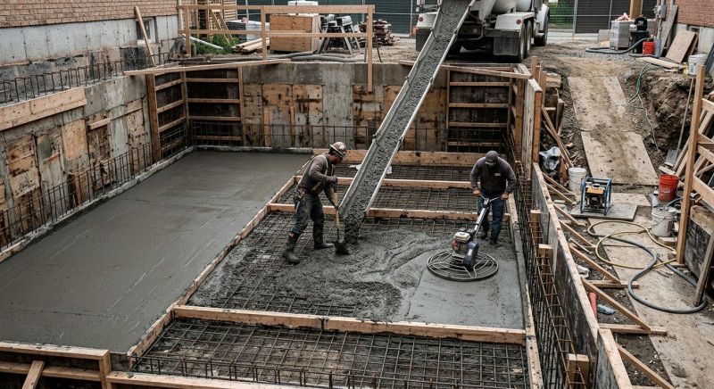 Basement Concrete Installation in West Palm Beach, FL