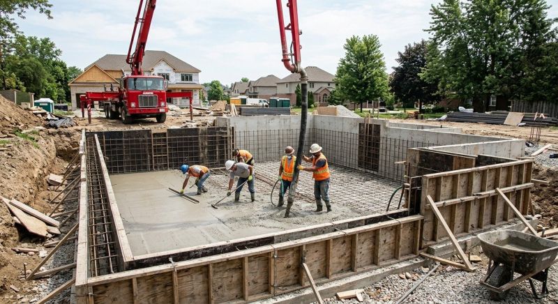 Basement Concrete Pouring in West Palm Beach, FL