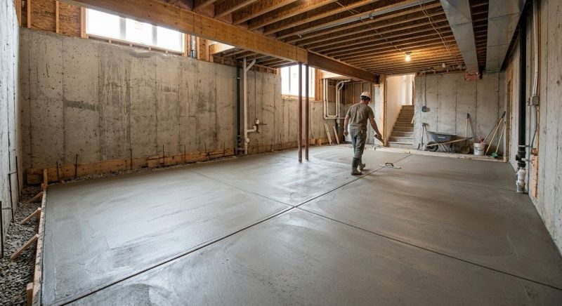 Basement Slab Installation in West Palm Beach, FL