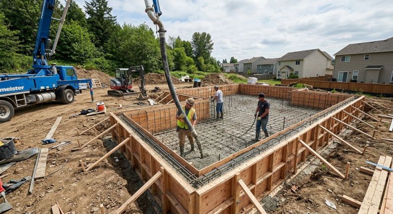 Cement Foundation Installation in West Palm Beach, FL