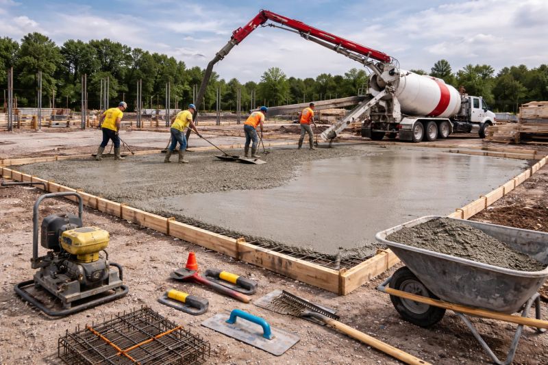 Commercial Slab Construction in Delray Beach, FL