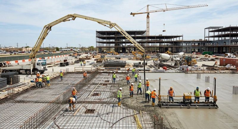 Commercial Slab Construction in Palm Beach Gardens, FL