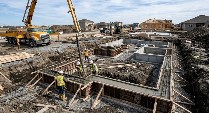 Concrete Foundation Installation in West Palm Beach, FL