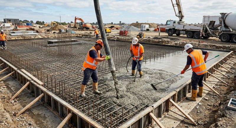 Concrete Foundation Pouring in West Palm Beach, FL