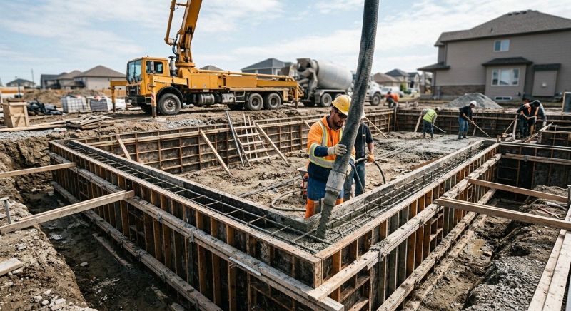 Foundation Wall Pouring in Palm Beach County, FL
